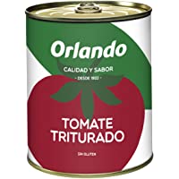 Orlando - Tomate Natural Triturado - 800 g - - Pack de 6